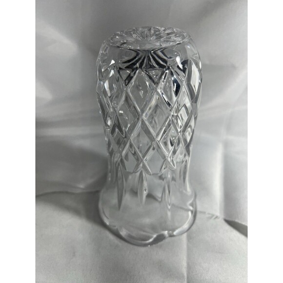 Vintage Gorham King Edward Crystal 6.5” Flared Vase Scalloped Rim No Chips EXC - Picture 8 of 16